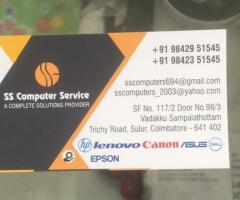 SS Computer Service in Sulur Coimbatore